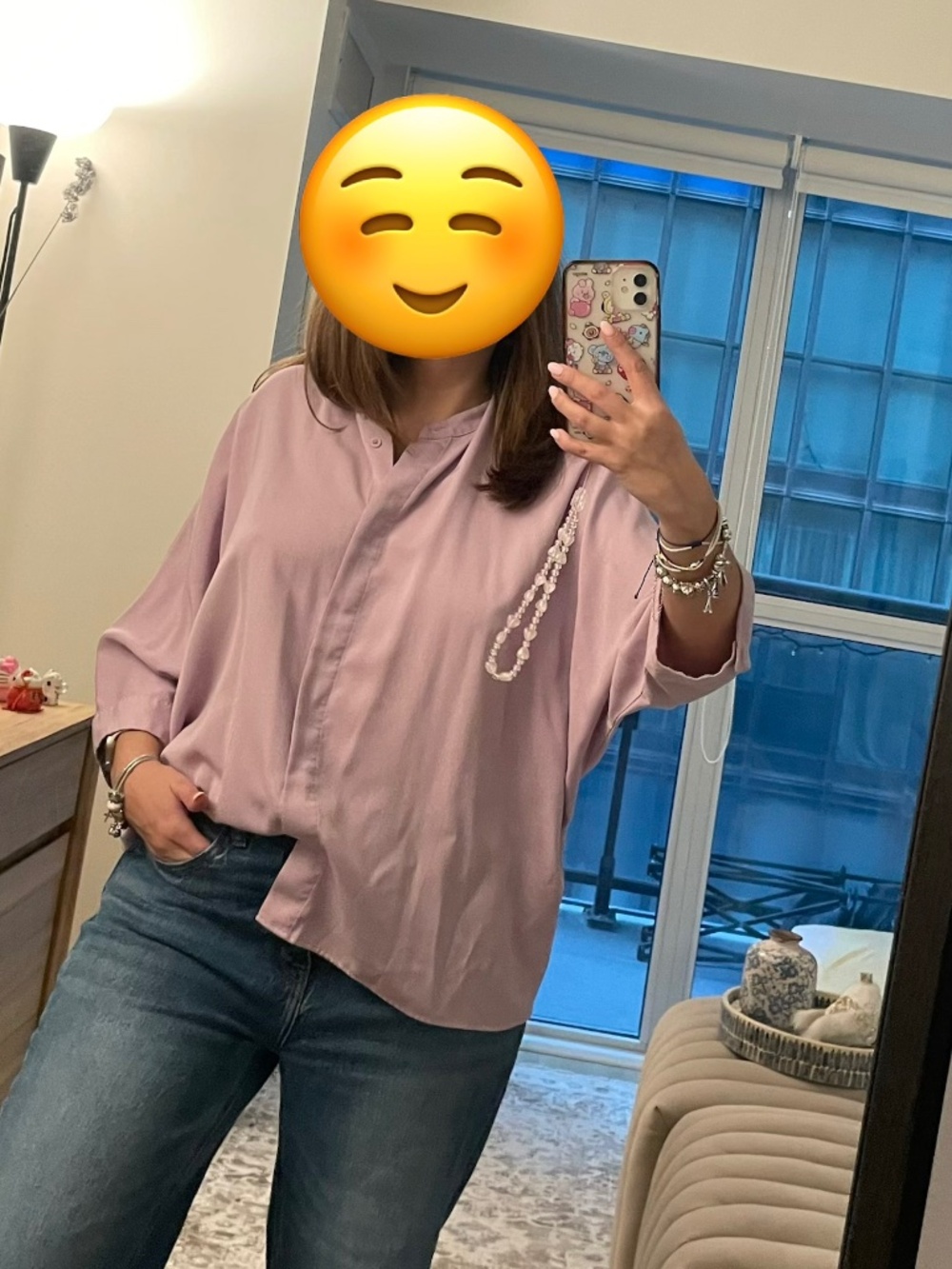 Uniqlo cotton button up